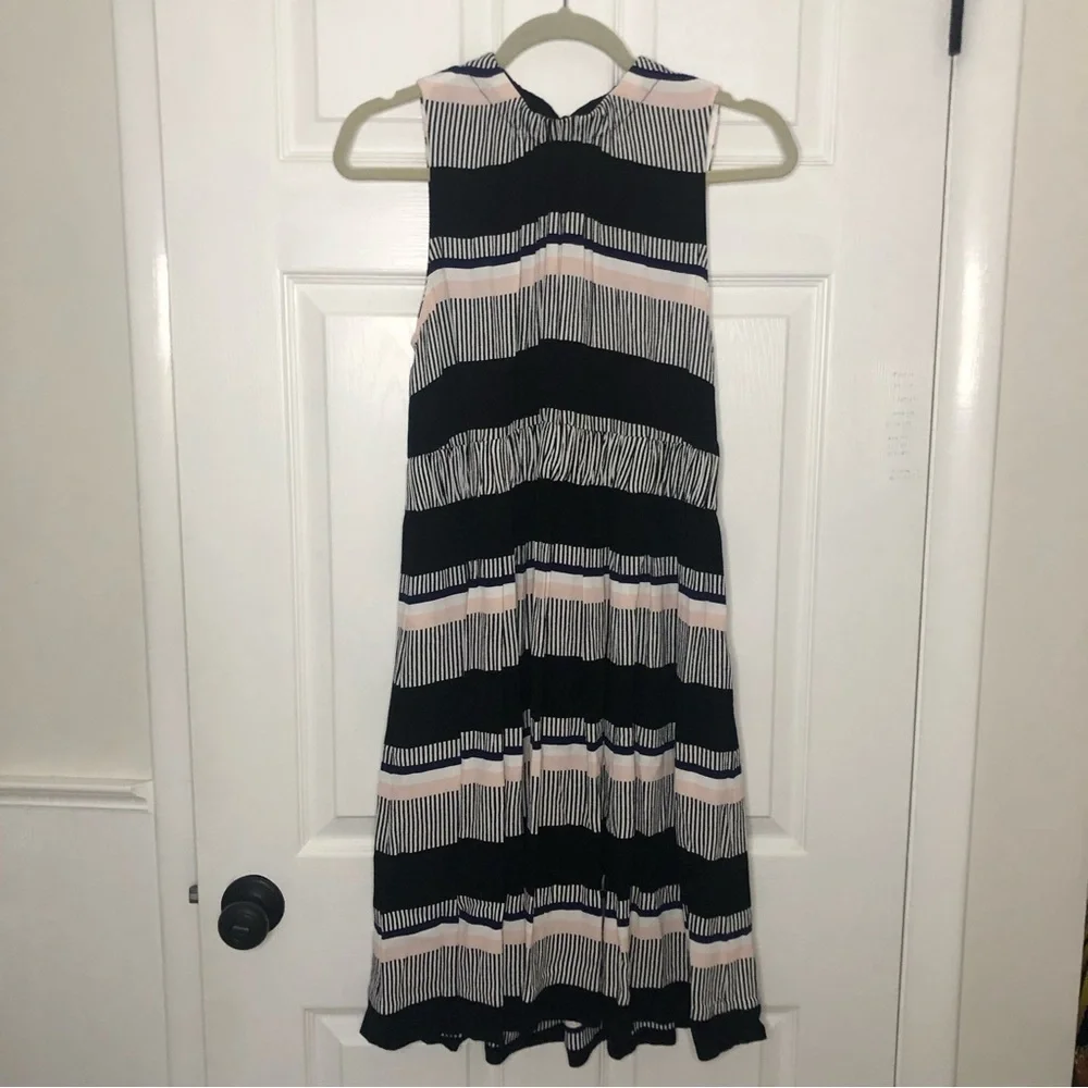 Kate Spade Bay Stripe Tie Back Dress